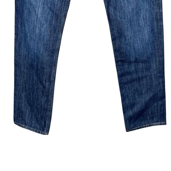 7 for all Mankind dark wash standard button fly jeans size 33 - Picture 10 of 15
